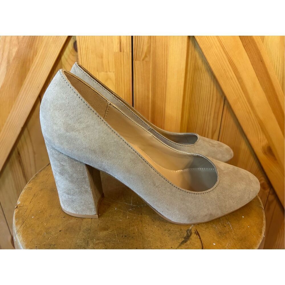 JF Daphine Block High Heels Size 9.5
